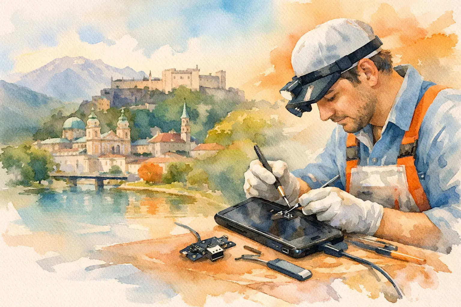 Xiaomi Ladebuchse reparieren lassen in Salzburg