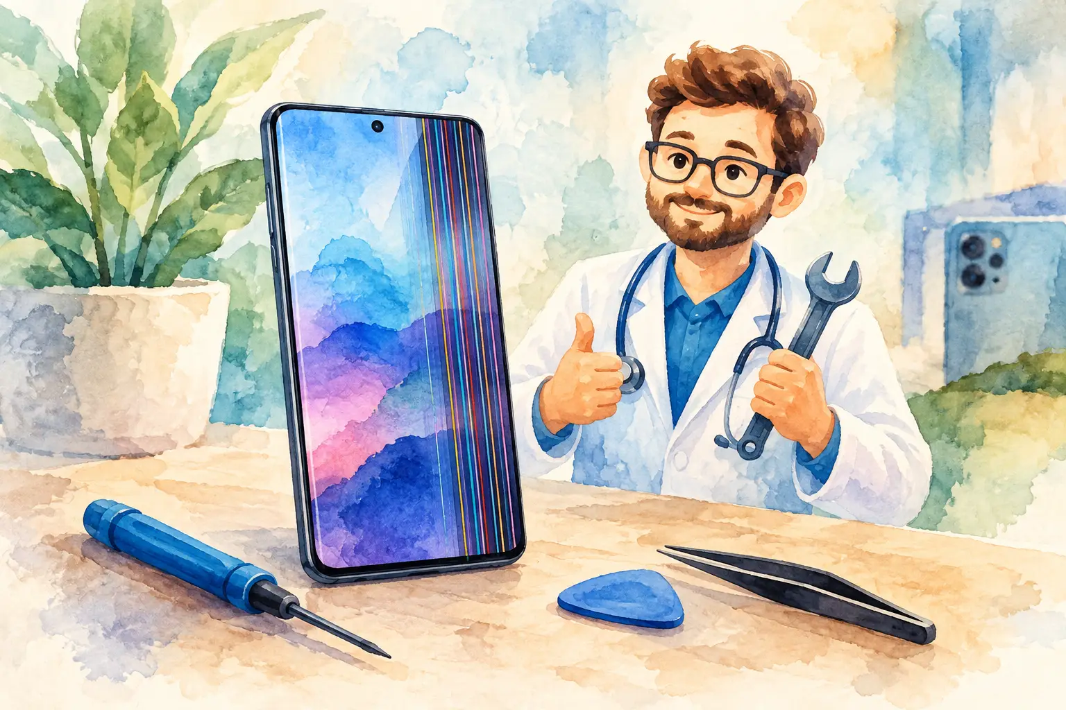 Samsung Bildschirm Fehler beheben leicht gemacht