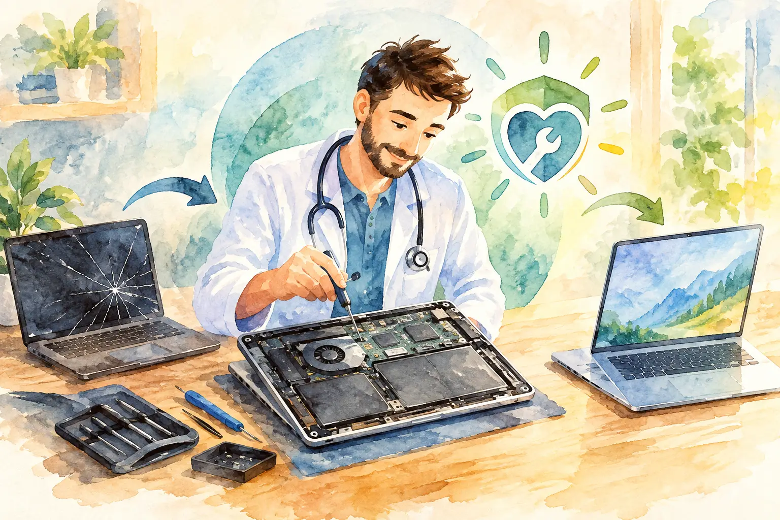 Laptop reparieren lohnt sich oft mehr als Neukauf